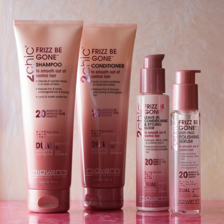 2chic Frizz Be Gone Leave in Conditioning & Styling Elixir - mypure.co.uk