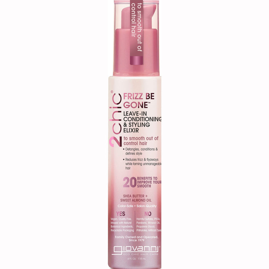 2chic Frizz Be Gone Leave in Conditioning & Styling Elixir - mypure.co.uk