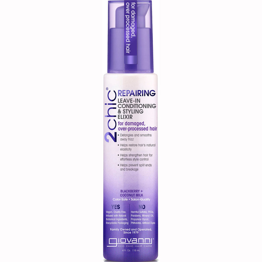 2chic Repairing Leave in Conditioning & Styling Elixir - mypure.co.uk