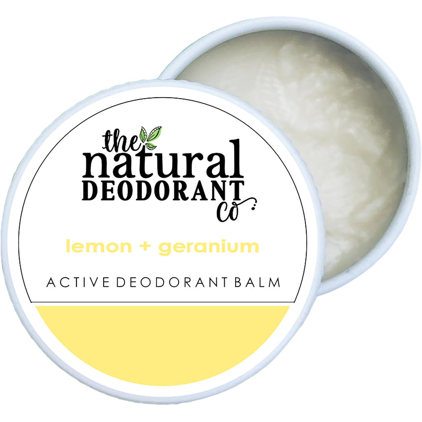 Active Deodorant Balm | Lemon + Geranium - mypure.co.uk