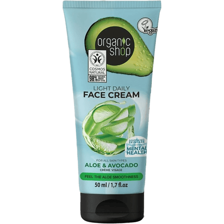 Aloe & Avocado | Light Daily Face Cream - mypure.co.uk