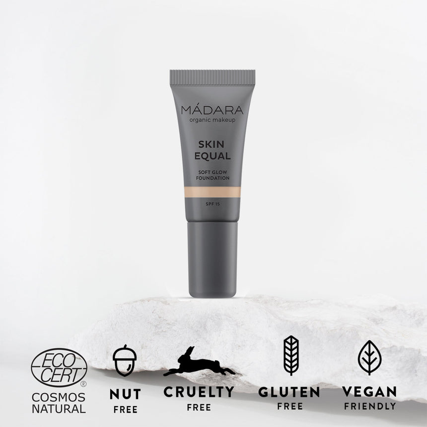 ***BACK SOON***SKIN EQUAL | Soft Glow Foundation SPF15 - Travel Size - mypure.co.uk