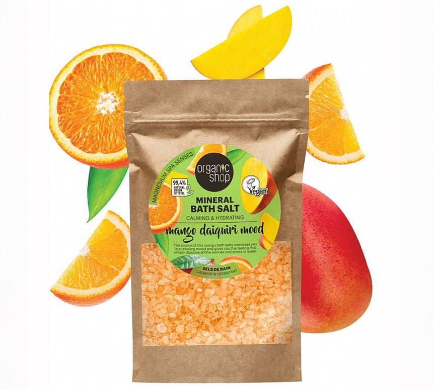 Bath Salt | Mango Daiquiri Mood - Calming & Hydrating - mypure.co.uk