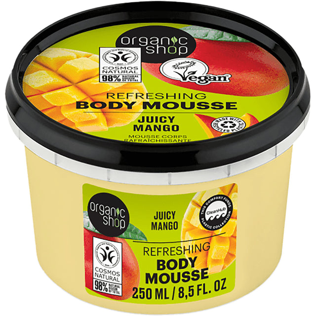 Body Mousse | Juicy Mango - mypure.co.uk