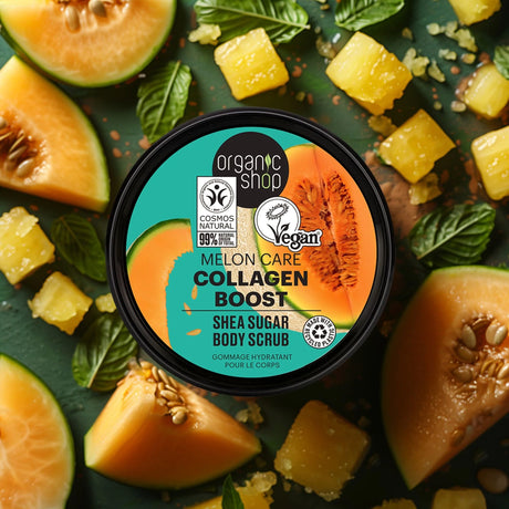 Body Scrub | Collagen Boost Shea & Melon - mypure.co.uk