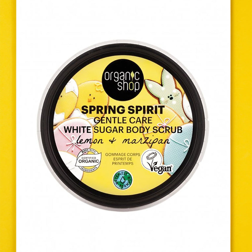 Body Scrub | Spring Spirit Lemon & Marzipan - mypure.co.uk