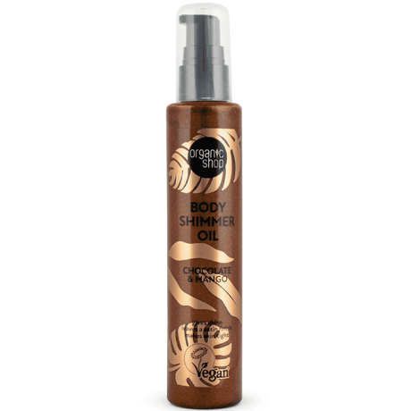 Body Shimmer Oil | Chocolate & Mango - mypure.co.uk