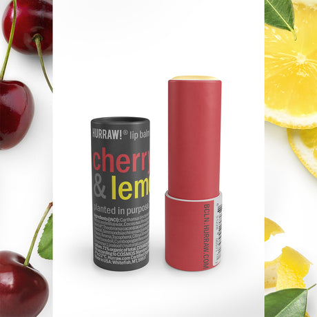 Cherry & Lemon Lip Balm - mypure.co.uk