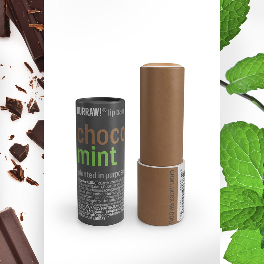 Choco & Mint Lip Balm - mypure.co.uk