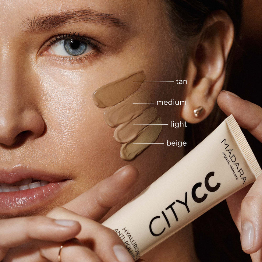 CITY CC | Hyaluronic Anti - pollution CC Cream SPF 15 (4 Shades) - mypure.co.uk