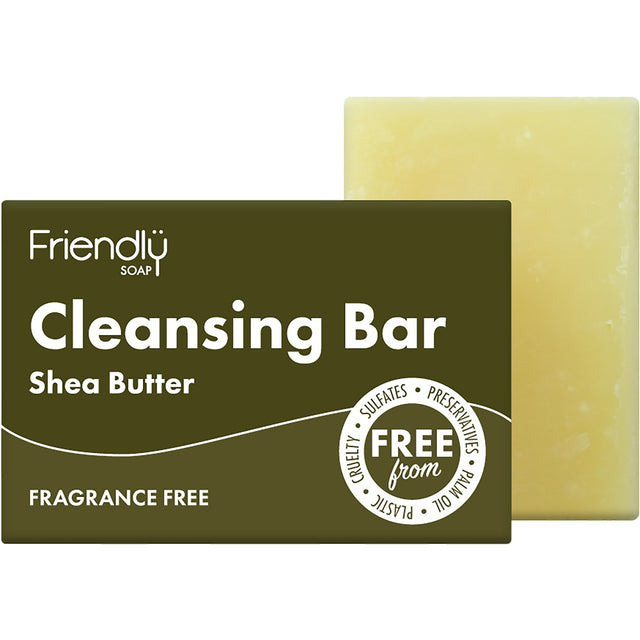 Cleansing Bar | Shea Butter Fragrance Free - mypure.co.uk