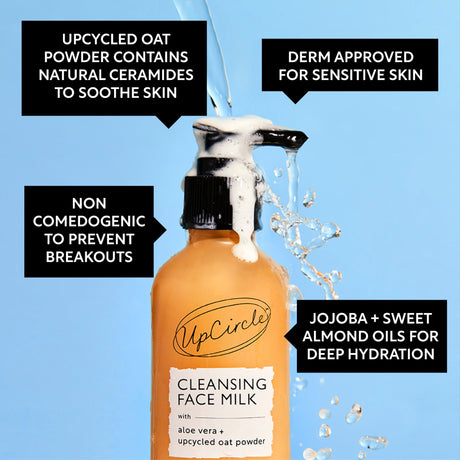 Cleansing Face Milk | Aloe Vera & Oat Powder - mypure.co.uk