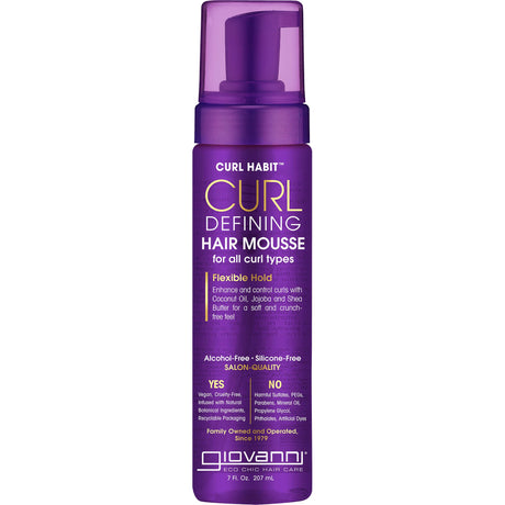 Curl Defining Hair Mousse - mypure.co.uk