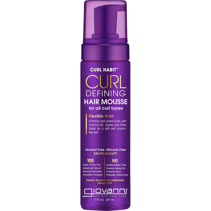 Curl Defining Hair Mousse - mypure.co.uk