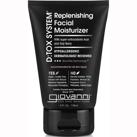 D:Tox System Replenishing Facial Moisturizer - mypure.co.uk