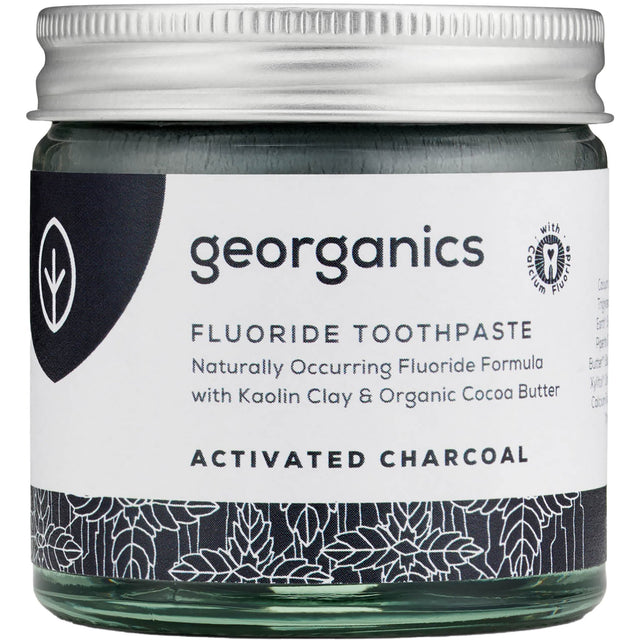 Fluoride Toothpaste | Activated Charcoal - mypure.co.uk