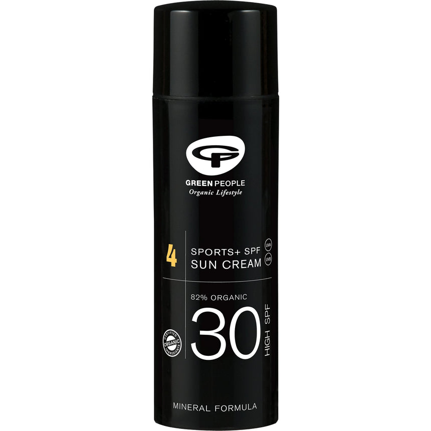 Green People for Men | No. 4 Sports+ SPF30 Sun Cream - Free with £60 Spend - mypure.co.uk