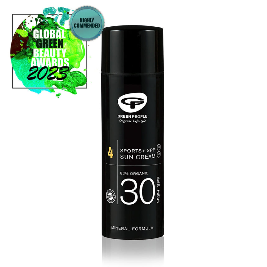 Green People for Men | No. 4 Sports+ SPF30 Sun Cream - Free with £60 Spend - mypure.co.uk