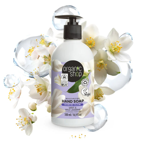 Hand Soap | Moisturising Jasmine & Mint - mypure.co.uk