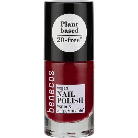 Happy Nails Nail Polish | Cherry Red - UK DELIVERY ONLY - mypure.co.uk