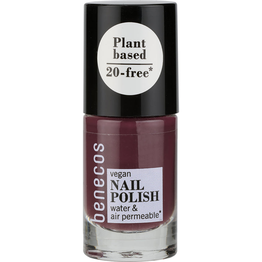 Happy Nails Nail Polish | Sweet Plum - UK DELIVERY ONLY - mypure.co.uk