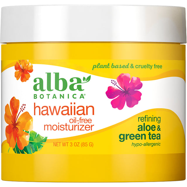 Hawaiian Oil Free Moisturiser | Aloe & Green Tea - mypure.co.uk