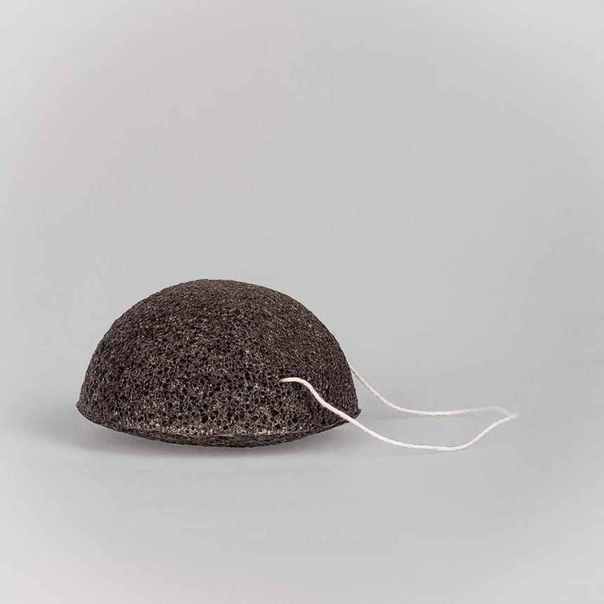 Konjac Sponge | Black Bamboo for Oily Skin - mypure.co.uk