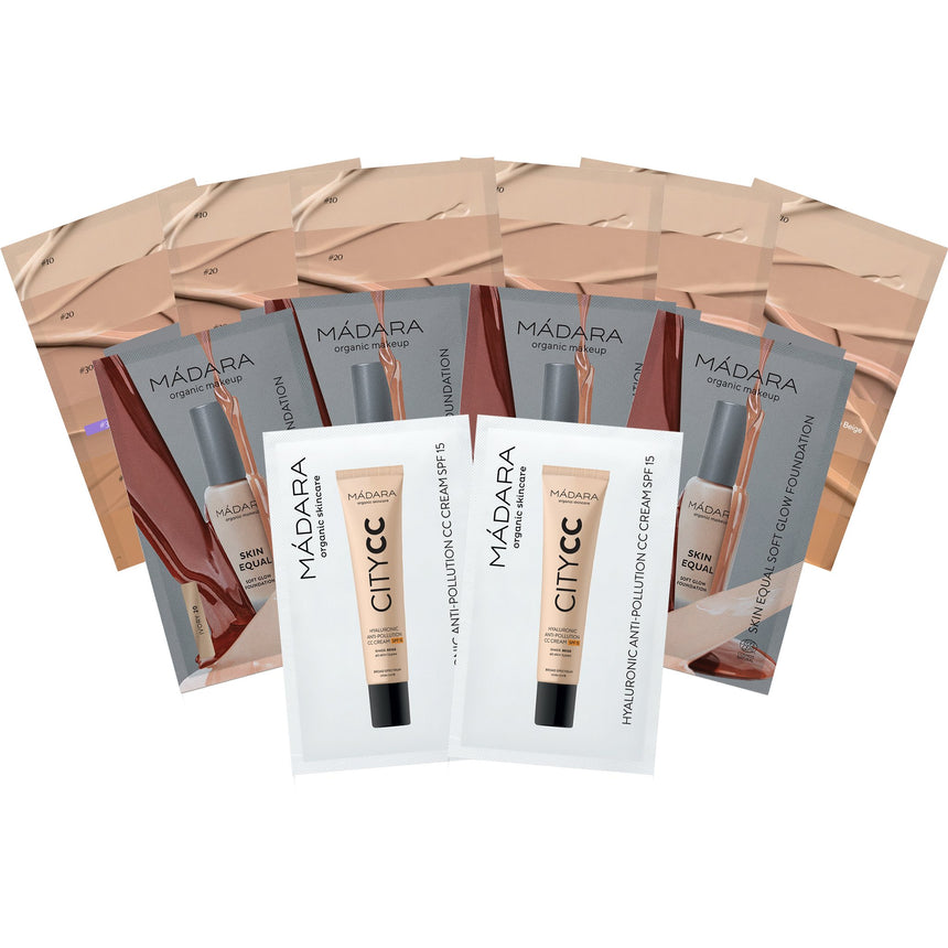 MÁDARA Makeup Shade Finder Sachet Pack - Free with £60 Spend - mypure.co.uk