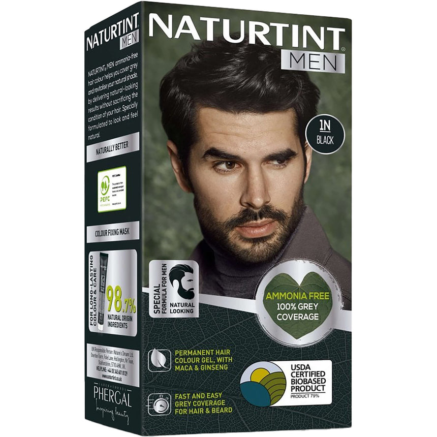 Men Permanent Hair Colour Gel - mypure.co.uk