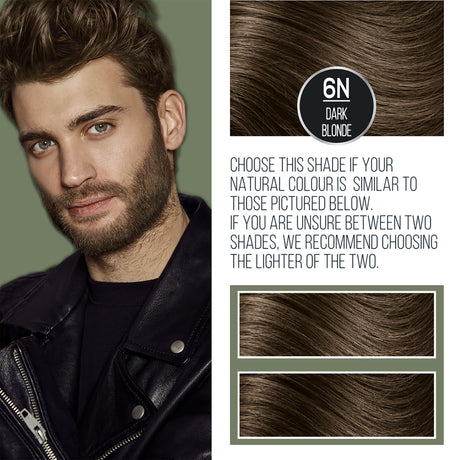 Men Permanent Hair Colour Gel - mypure.co.uk