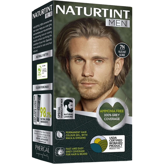 Men Permanent Hair Colour Gel - mypure.co.uk