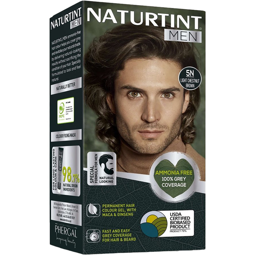 Men Permanent Hair Colour Gel - mypure.co.uk