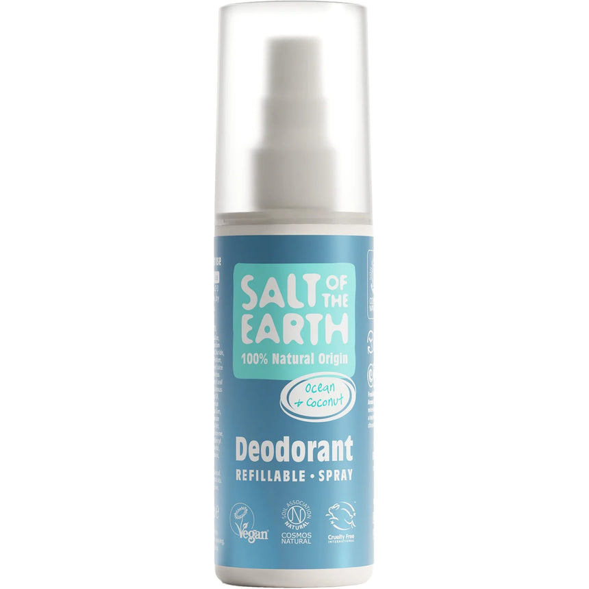 Natural Deodorant Spray | Ocean & Coconut - mypure.co.uk