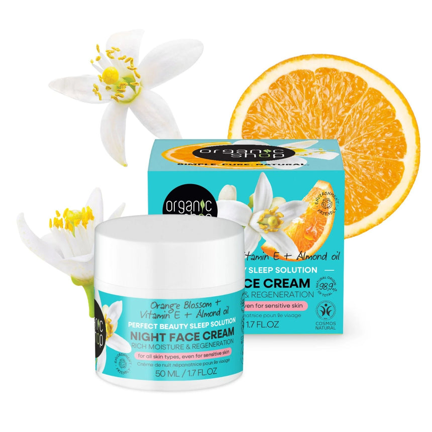 Orange Blossom | Beauty Sleep Night Cream - mypure.co.uk