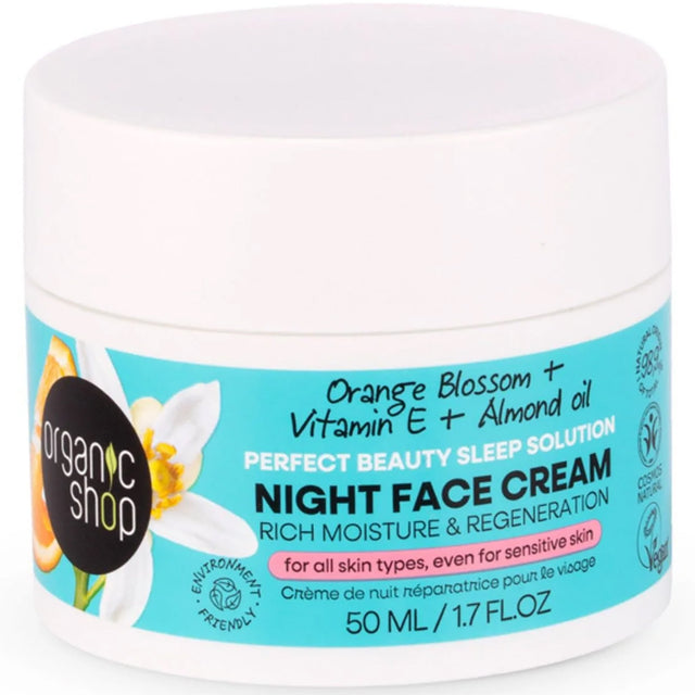 Orange Blossom | Beauty Sleep Night Cream - mypure.co.uk