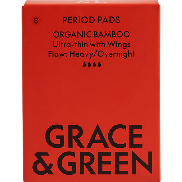 Organic Bamboo Pads | Heavy/Night - mypure.co.uk