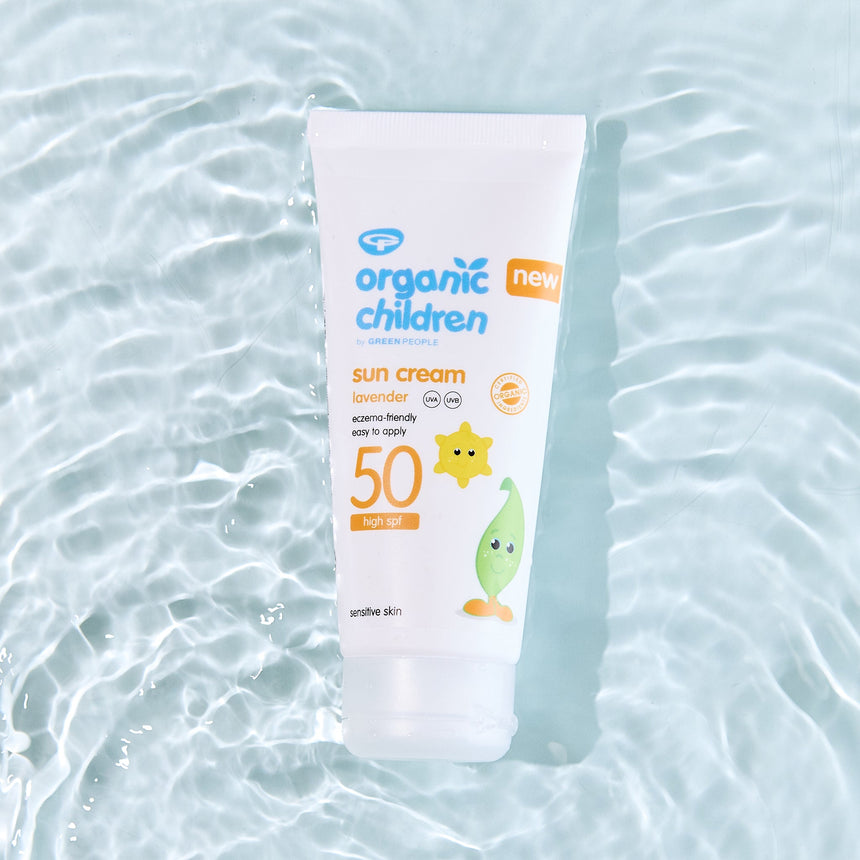 Organic Children | Lavender Sun Cream SPF50 - mypure.co.uk