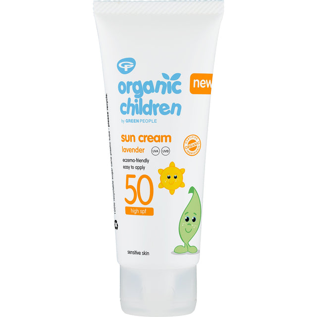 Organic Children | Lavender Sun Cream SPF50 - mypure.co.uk