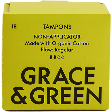 Organic Cotton Non - applicator Tampons | Regular - mypure.co.uk