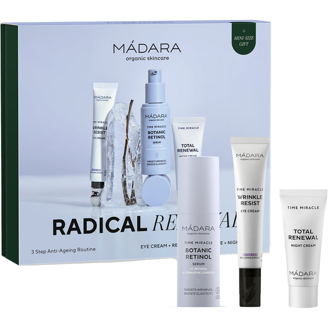 Radical Renewal 3 Step Anti-Ageing Routine Set - Worth £98.85 - mypure.co.uk