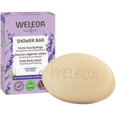 Shower Bar Solid Body Wash Lavender & Vetiver - mypure.co.uk