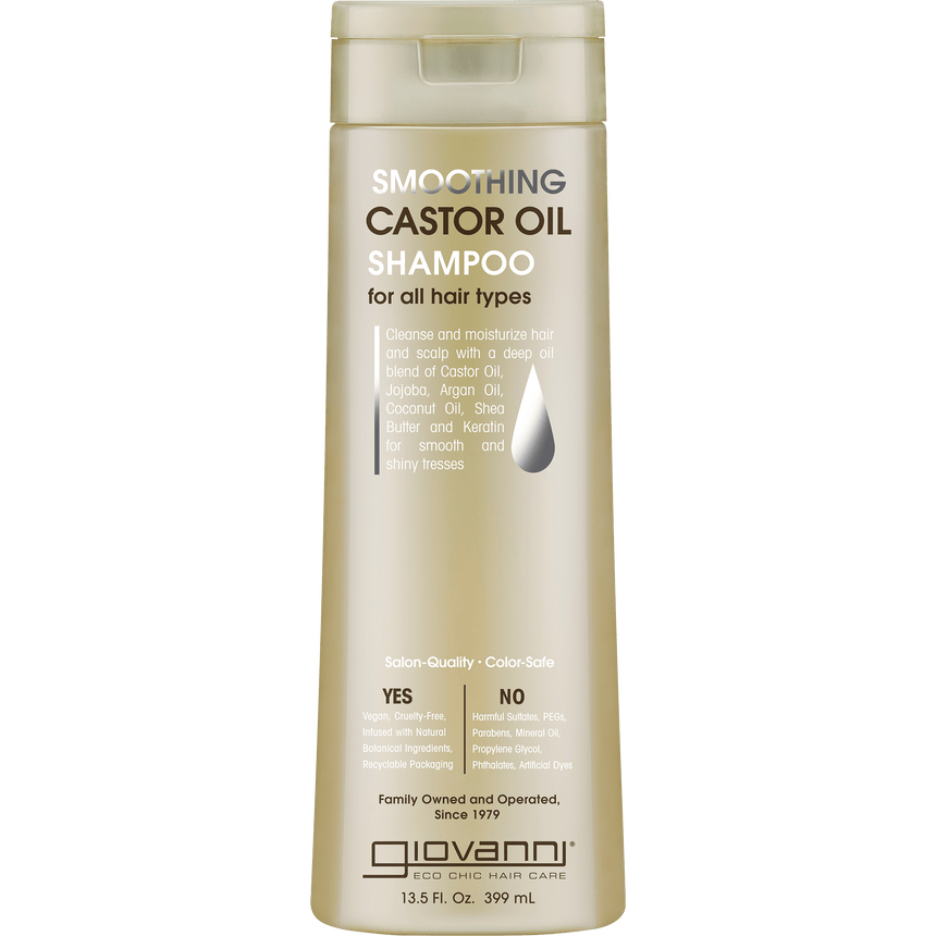 Smoothing Castor Oil Shampoo - mypure.co.uk