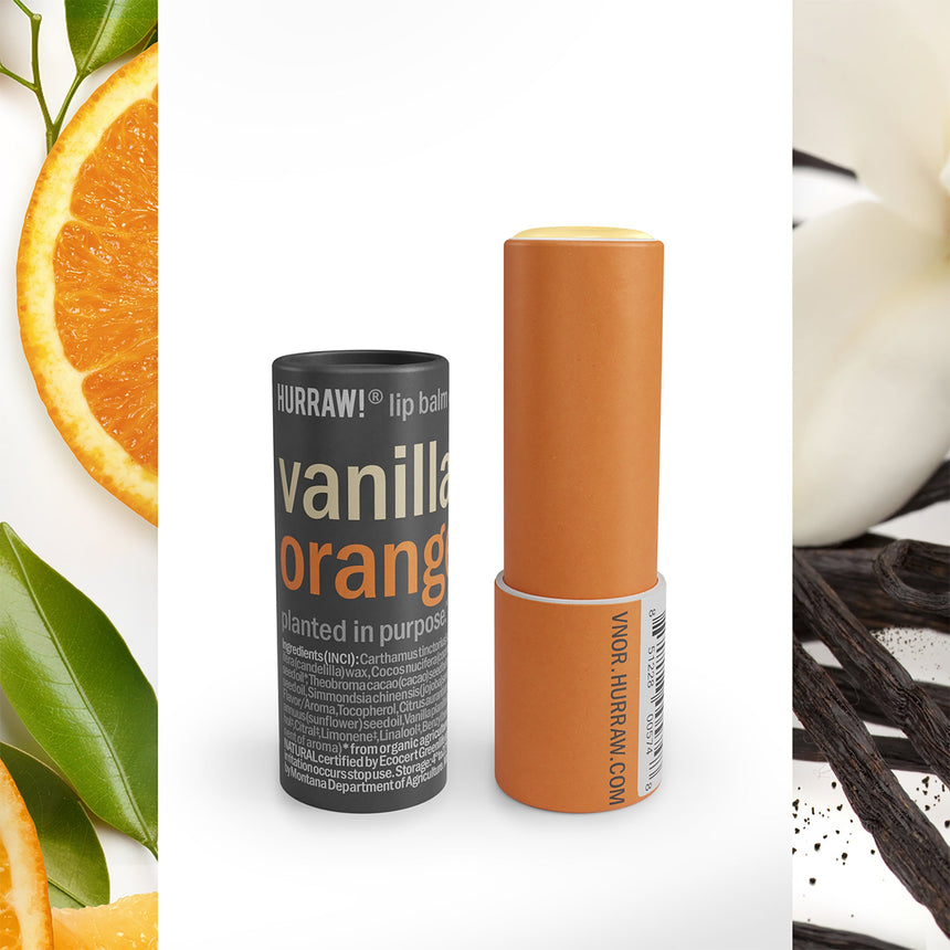 Vanilla & Orange Lip Balm - mypure.co.uk