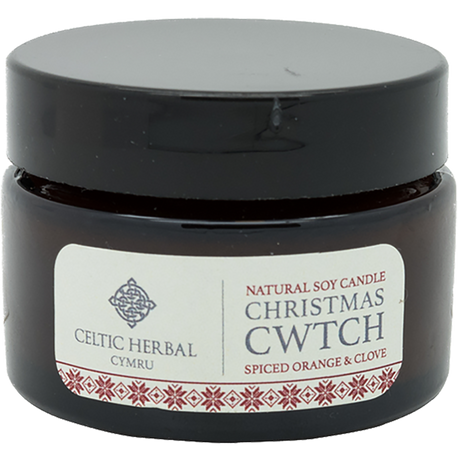 Christmas Cwtch | Soy Candle with Spiced Orange & Clove