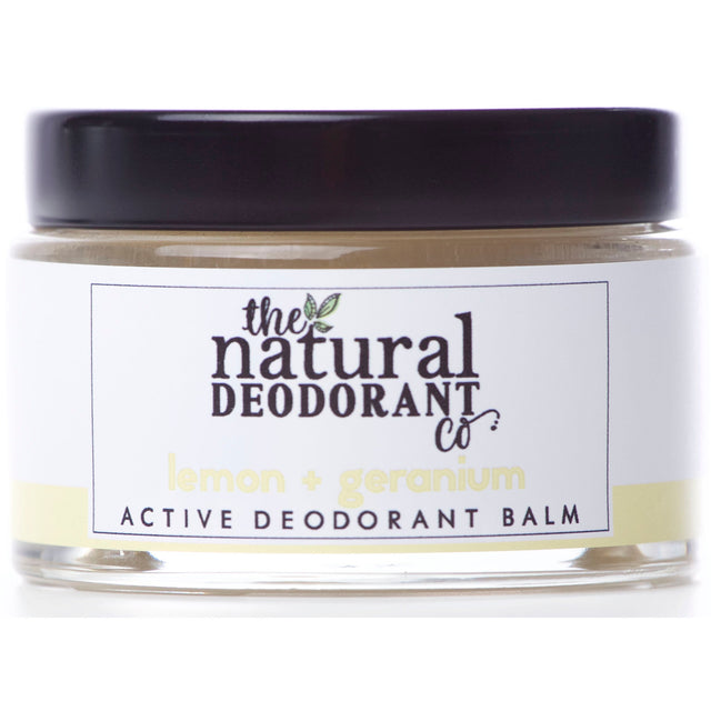 Active Deodorant Balm Lemon + Geranium - mypure.co.uk