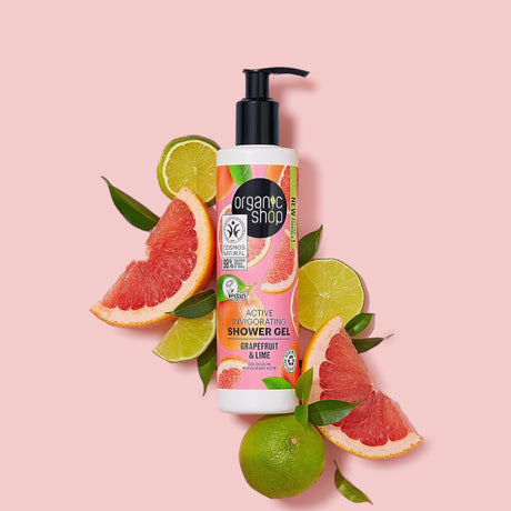 Active Invigorating Shower Gel - Grapefruit & Lime - mypure.co.uk