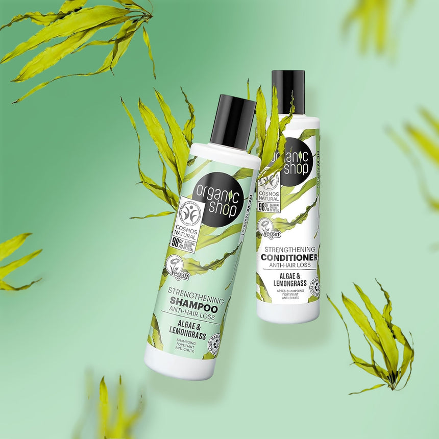 Algae & Lemongrass Anti-Hair Loss Shampoo - mypure.co.uk