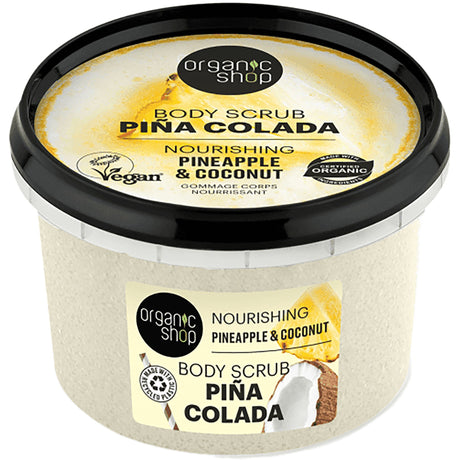 ***BACK SOON***Nourishing Pina Colada Body Scrub Pineapple & Coconut - mypure.co.uk