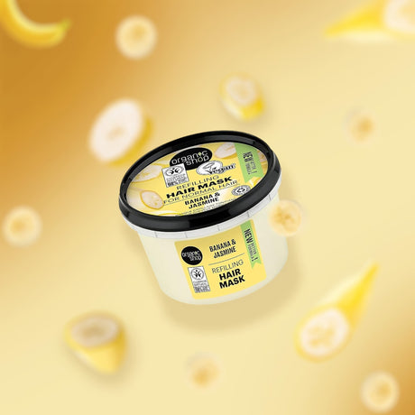 Banana & Jasmine Refilling Hair Mask - mypure.co.uk