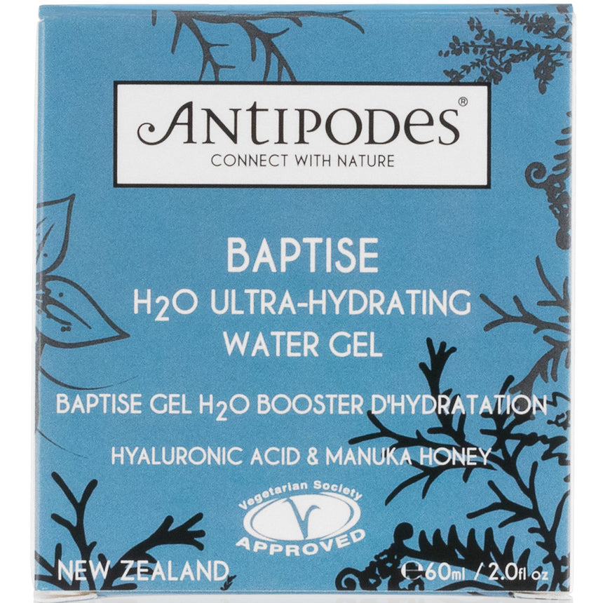 Baptise H2O Ultra-Hydrating Water Gel Moisturiser - mypure.co.uk